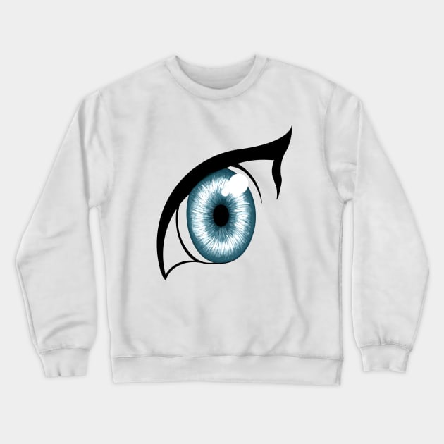 Eye of the Eagle Crewneck Sweatshirt by Shoshie